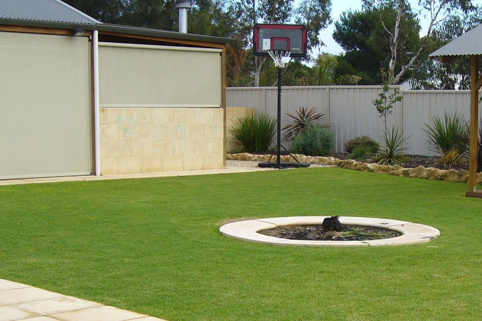 Completed Brook Turf instant lawn project