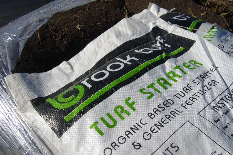 Completed Brook Turf instant lawn project