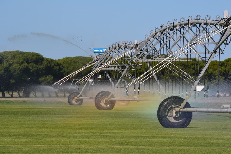 Brook Turf farm irrigation and turf production